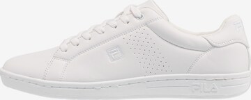 Baskets basses 'CROSSCOURT' FILA en blanc