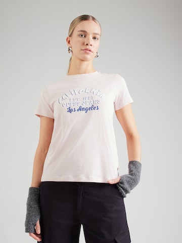 GUESS JEANS Tričko - Modrá: predná strana