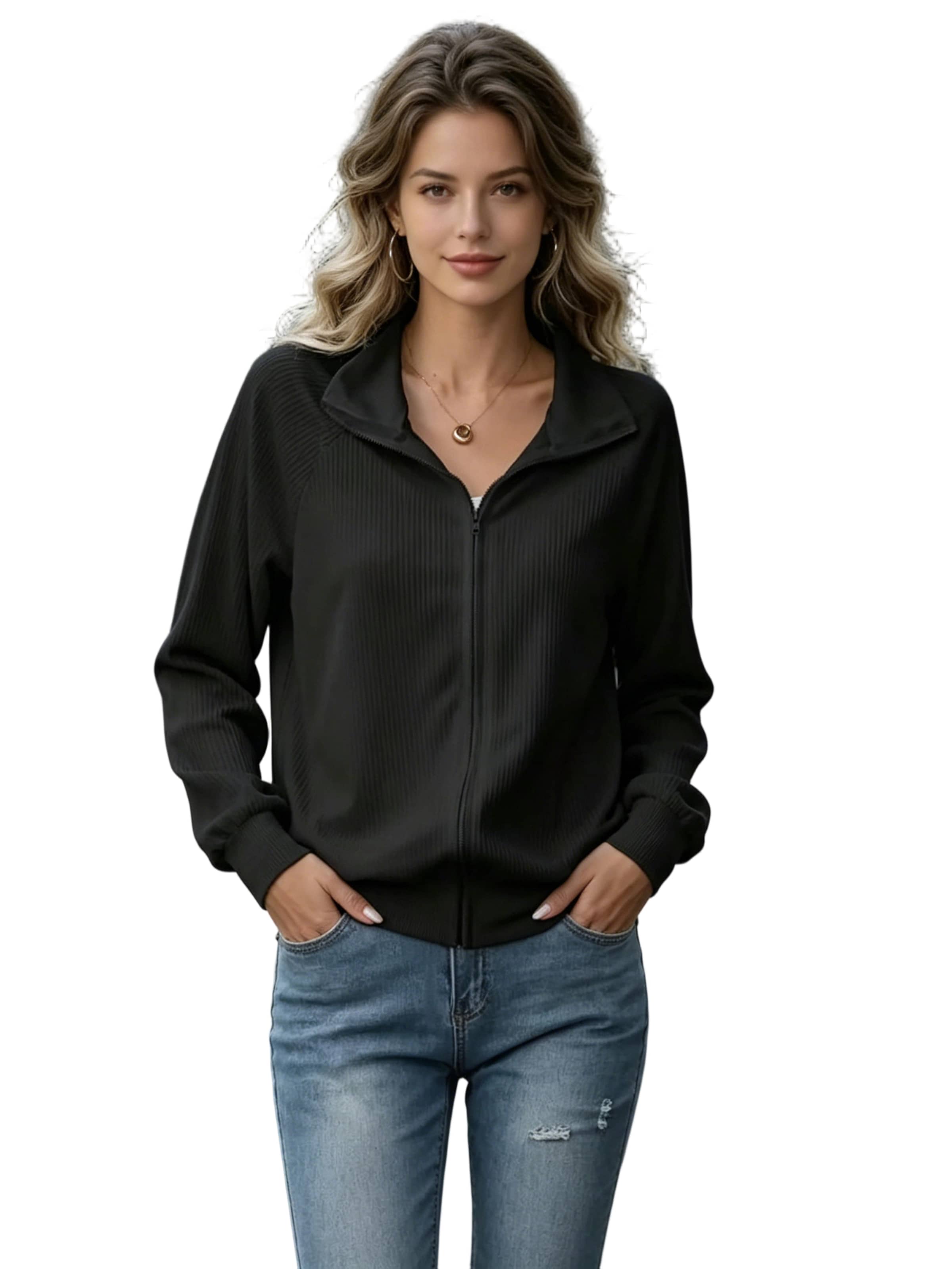 Yesfashion Bluse‌‌‌ in Schwarz