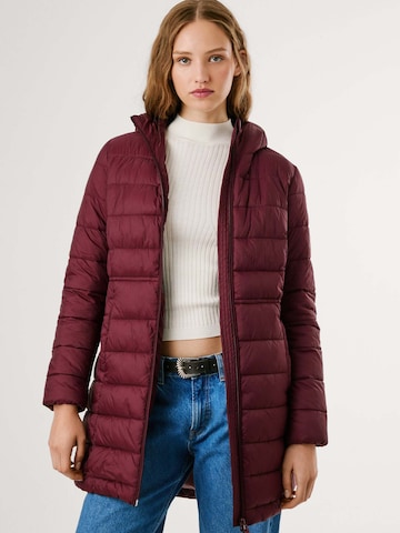 Pepe Jeans Winterjas 'Sally' in Rood: voorkant