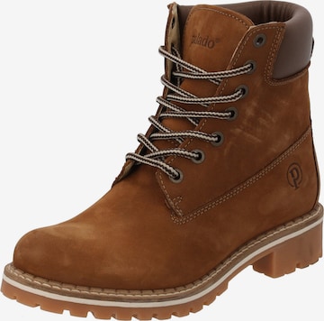 Bottes à lacets 'Funnall' Palado en marron : devant
