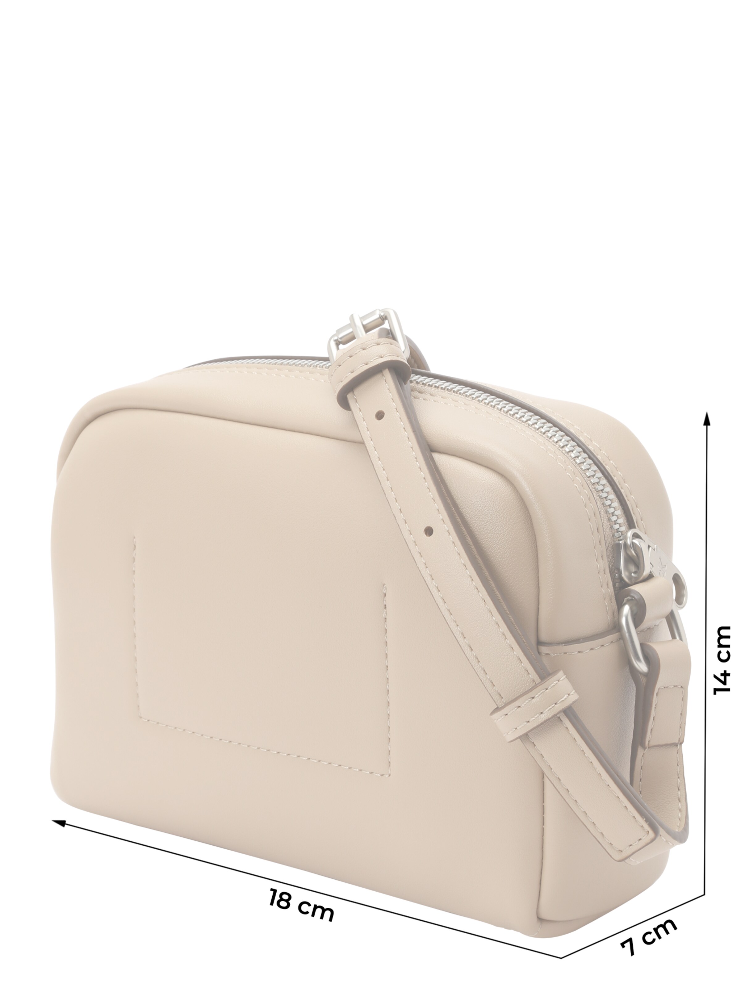 Calvin Klein Jeans Schoudertas in Grijs