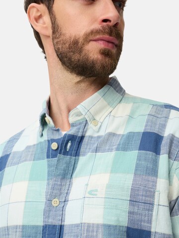CAMEL ACTIVE Regular fit Button Up Shirt in Blue