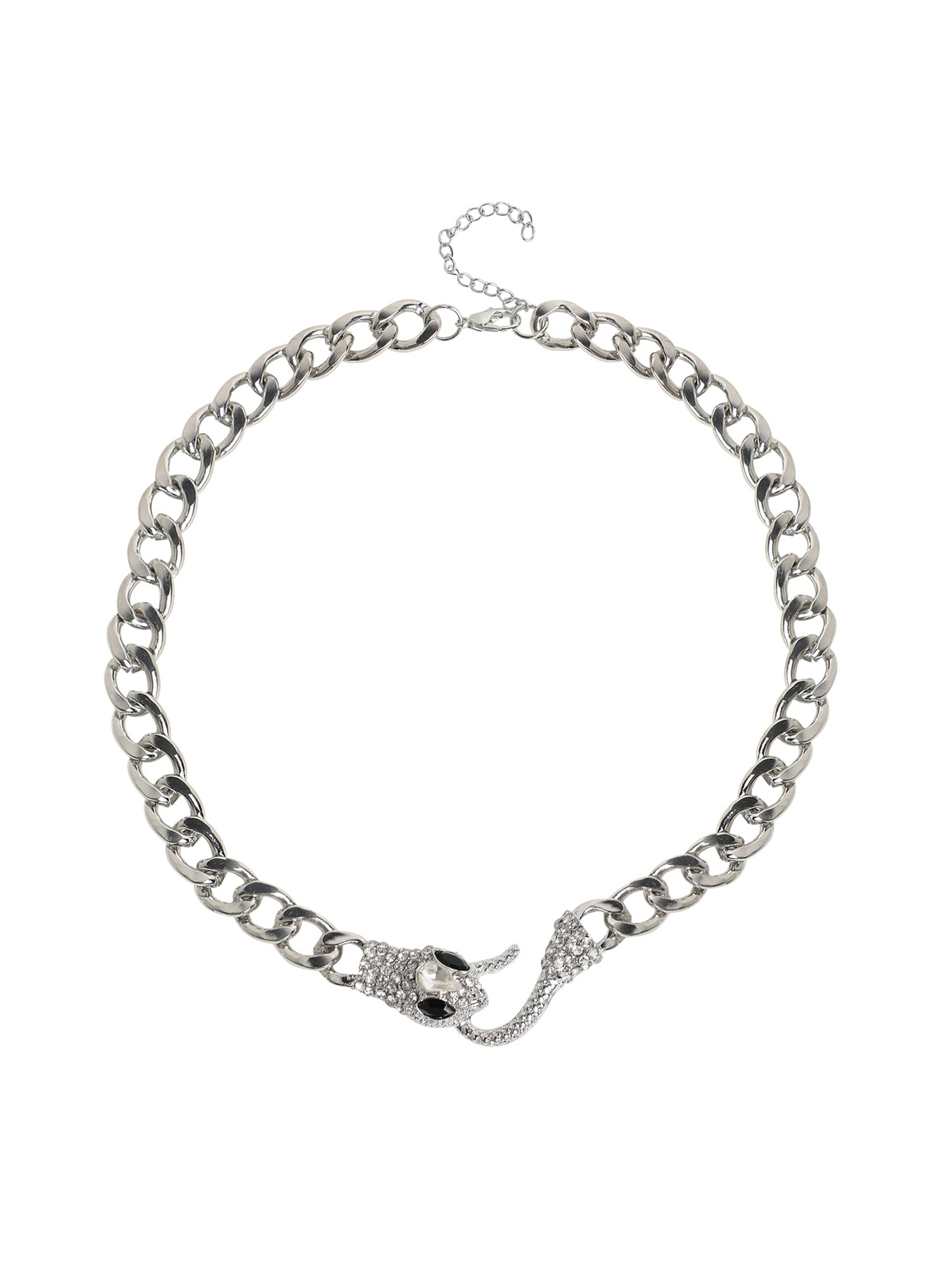 SOHI Верижка ' Mindy ' в сребърно: отпред