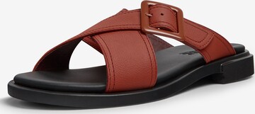 CAMPER Mules 'Edy' in Red: front