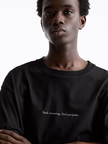 T-Shirt Pull&Bear en noir