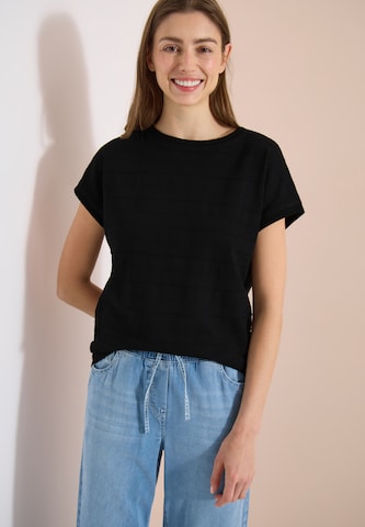CECIL T-Shirt in Schwarz