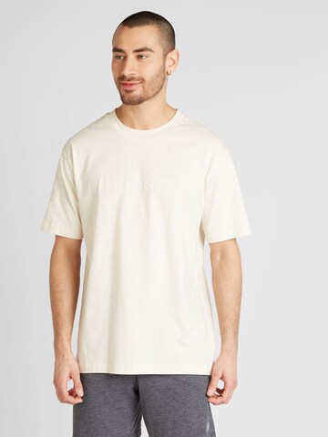 new balance Koszulka w kolorze beżowy: przód