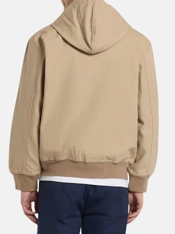 DICKIES Övergångsjacka 'UNLINED CANVAS HOODED' i beige