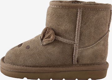 Next - Botas de nieve en marrón: frente