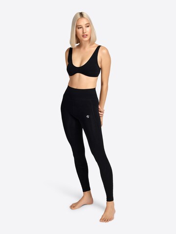 OCEANSAPART Skinny Sportbroek 'Michelle' in Zwart