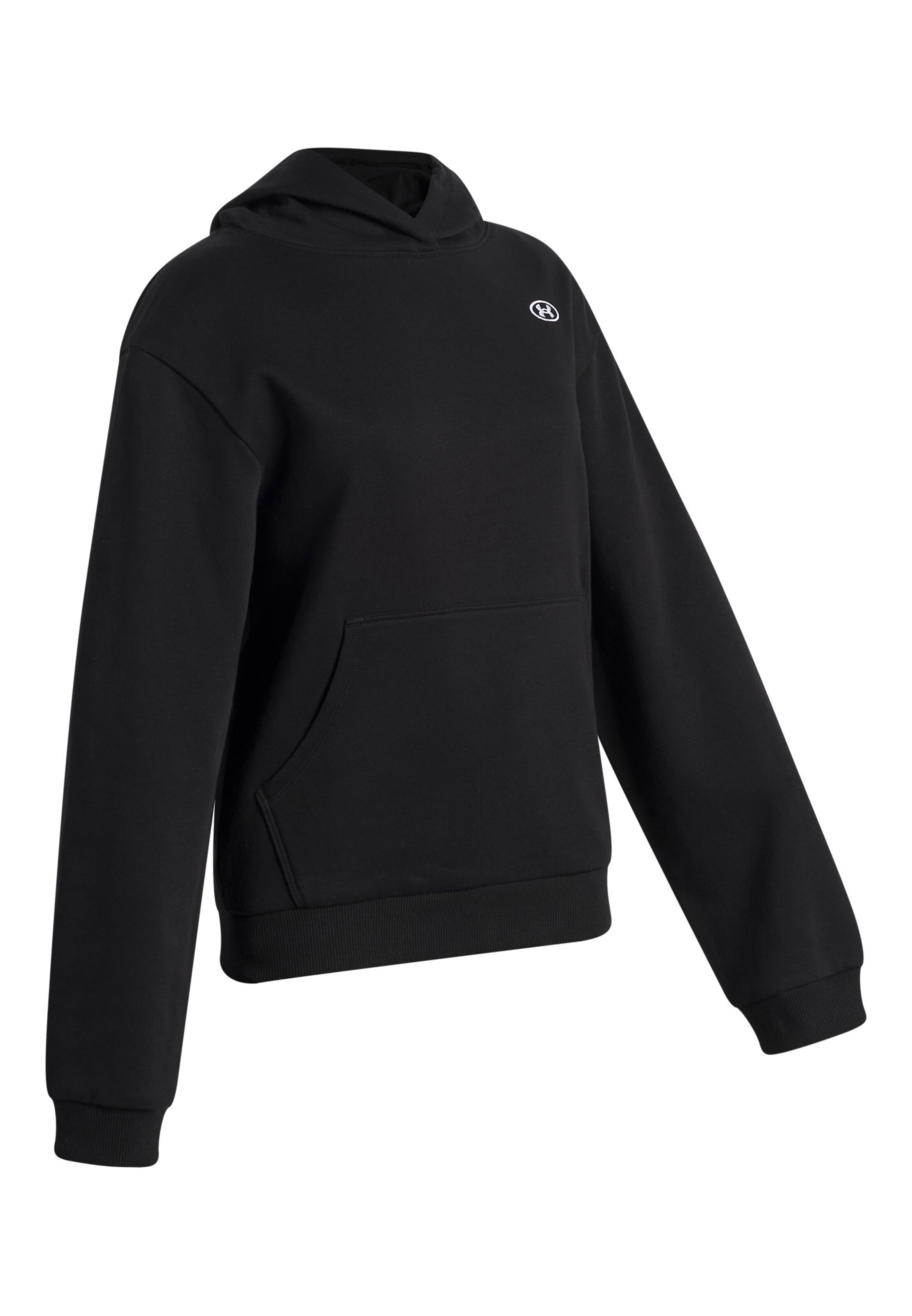 UNDER ARMOUR Sportief sweatshirt 'Rival' in Zwart