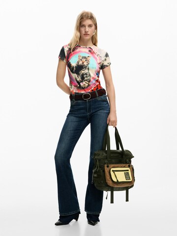 Desigual - Camisa em mistura de cores