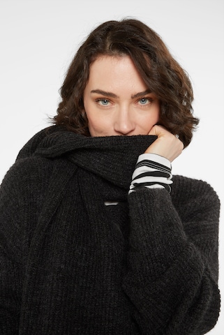 SENSES.THE LABEL Schal in Schwarz