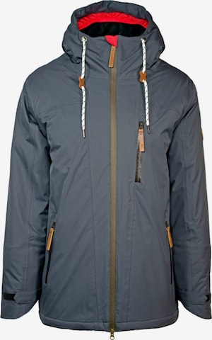 Brigg Outdoorjacke 'Herren Jacke Finn Grau' in Grau: Vorderseite