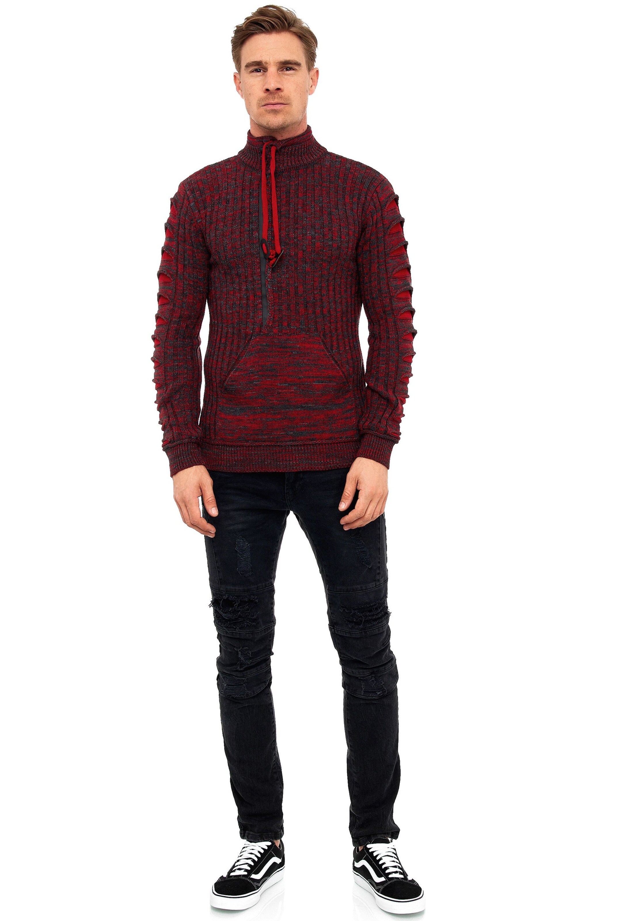 Rusty Neal Pullover in Rot