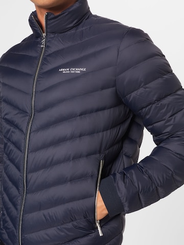 ARMANI EXCHANGE Winter Jacket in Blue