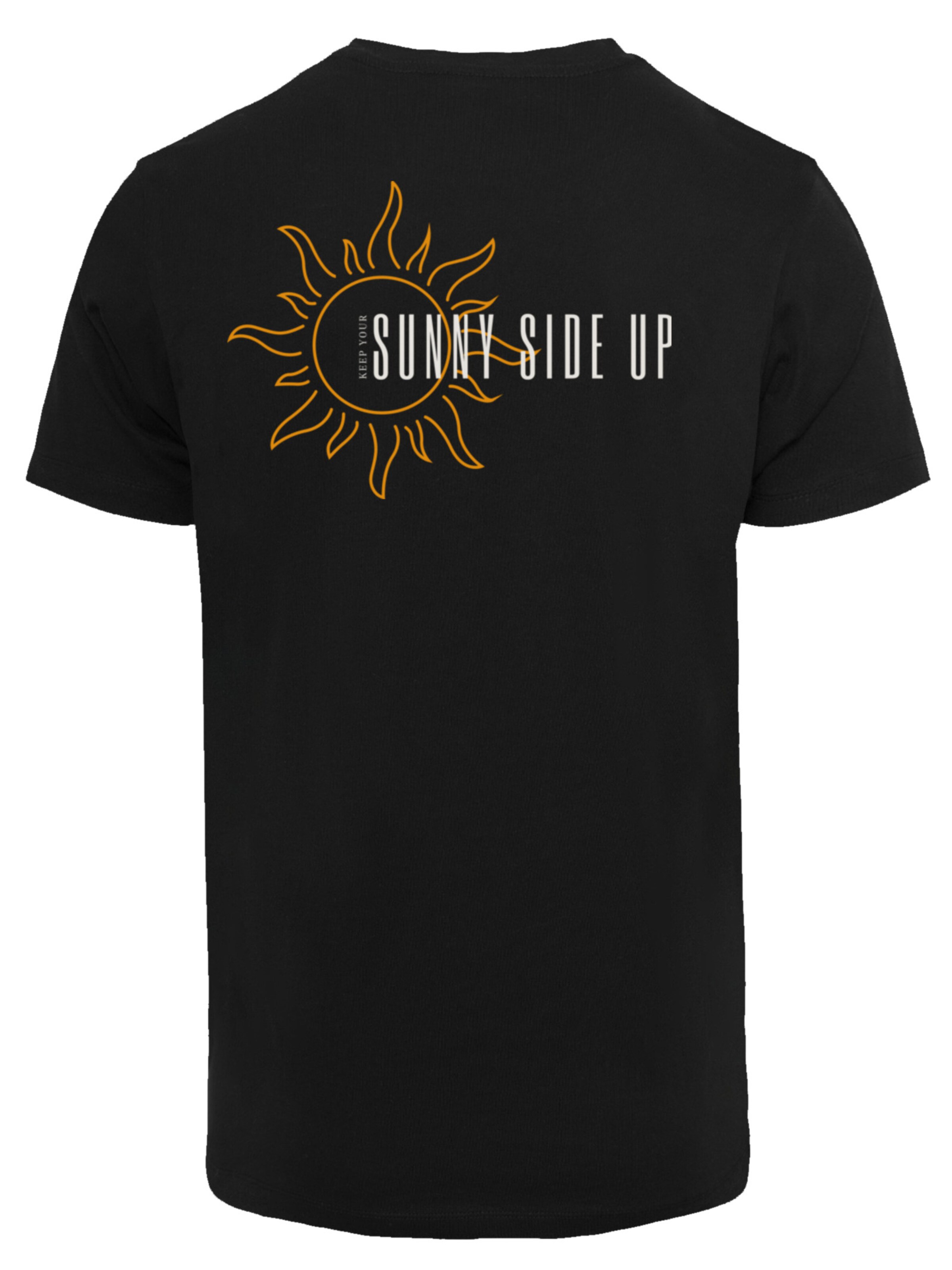 T-Shirt 'SUNNY' F4NT4STIC en noir