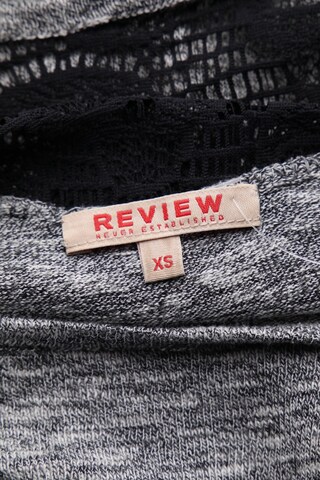 Review Pullover S in Grau