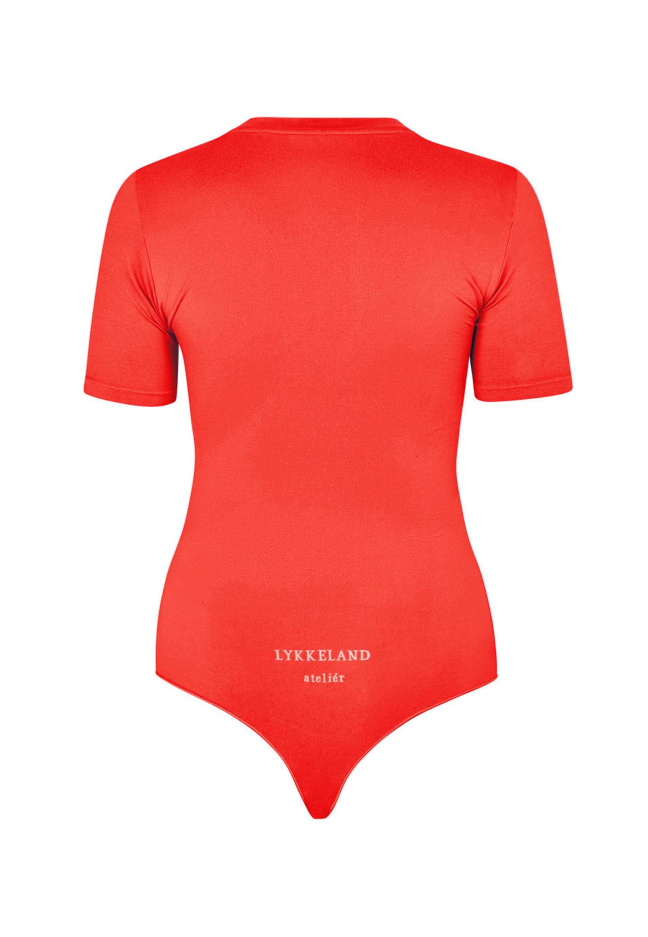 Lykkeland Atelier Body 'Fearless' in Rood