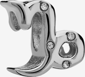 Lucardi Pendant in Silver: front