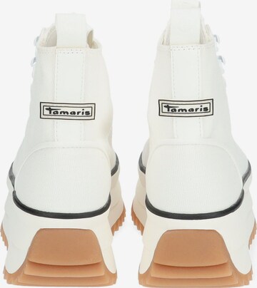 TAMARIS High-Top Sneakers in White