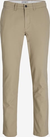 JACK & JONES Chino trousers 'MARCO DAVE' in Beige: front