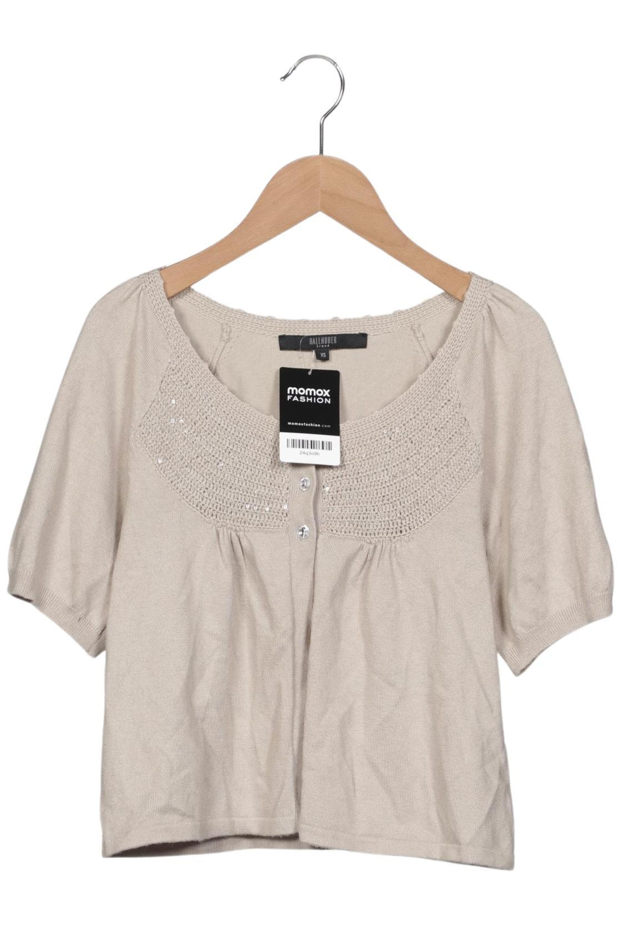 HALLHUBER Sweater & Cardigan in XS in Beige: front
