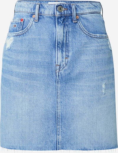 Tommy Jeans Skirt in Night blue / Blue denim / Red / White, Item view