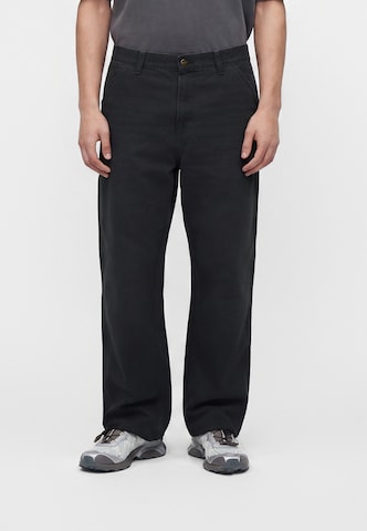 Regular Pantaloni de la Carhartt WIP pe negru: față