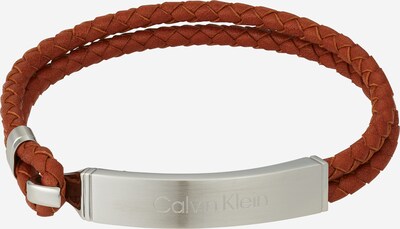 Calvin Klein Pulsera en marrón / plata, Vista del producto