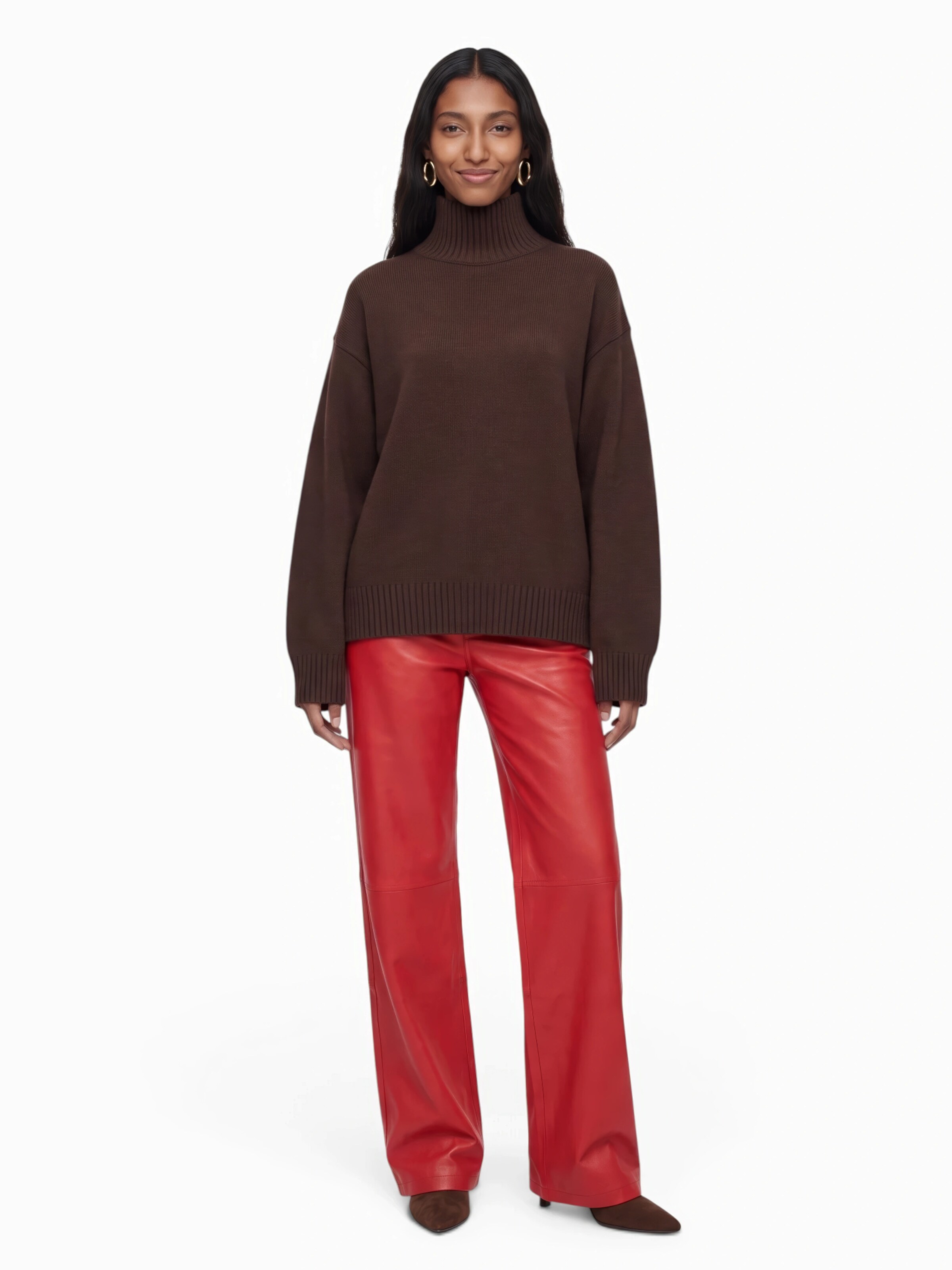 KAVAZI Pullover in Braun