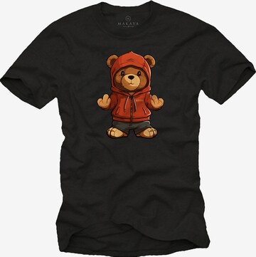 MAKAYA Shirt in Black: front