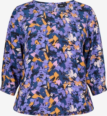 Zizzi Bluse 'Xudin' in Lila: predná strana