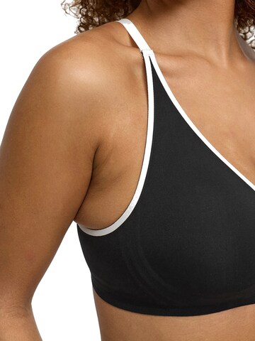 Push-up Soutien-gorge 'Lined Comfort Push-Up BH' cfab (formerly creamy fabrics) en noir