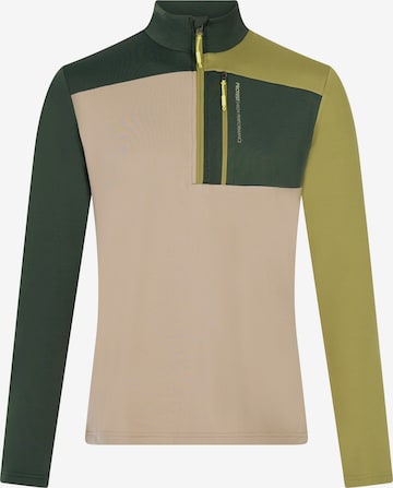 PROTEST Sportsweatshirt 'PRTDraw' in Grün: Vorderseite