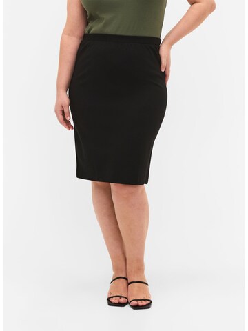 Zizzi Skirt 'MADDIE' in Black: front