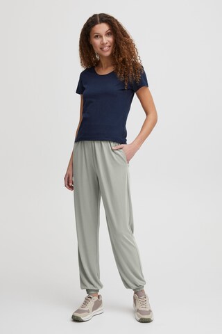 Oxmo - Tapered Calças 'Brianna' em verde
