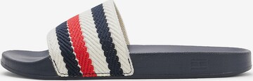 TOMMY HILFIGER Pantolette i blå: framsida