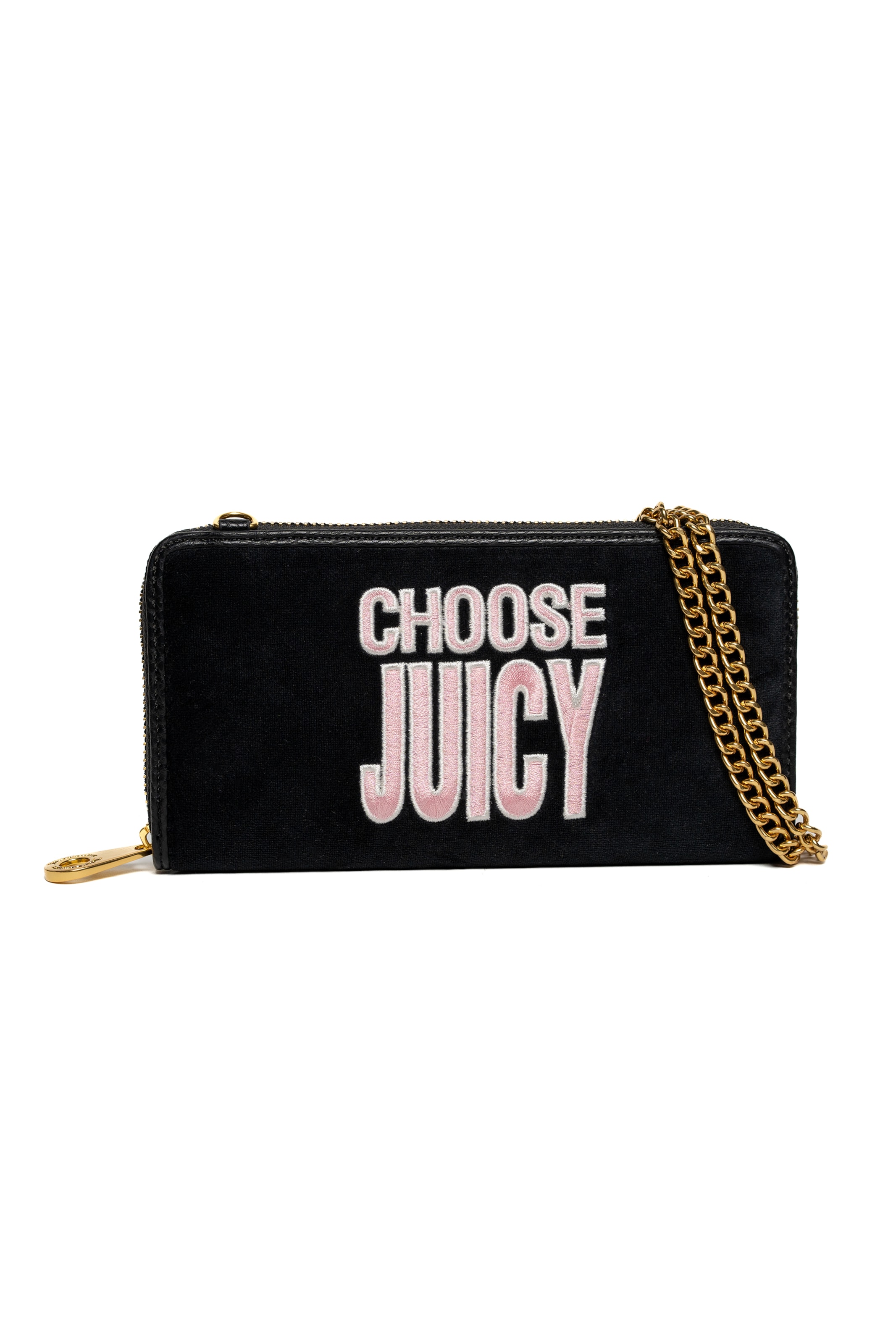 Juicy Couture Portemonnaie 'Ella' in Schwarz: Vorderseite