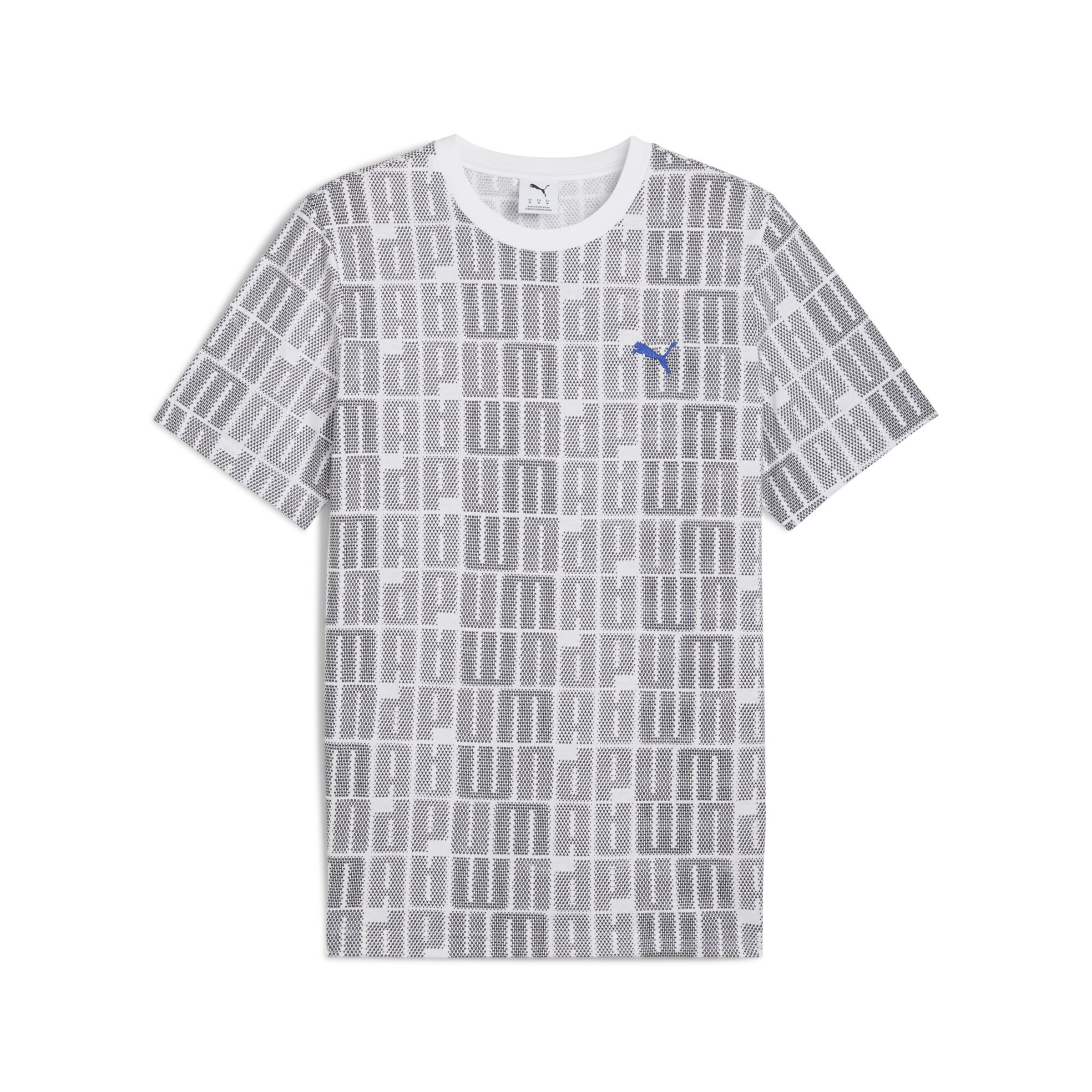 PUMA Shirt 'Essentials' in Wit: voorkant