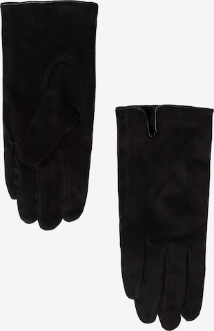 Gants zero en noir : devant