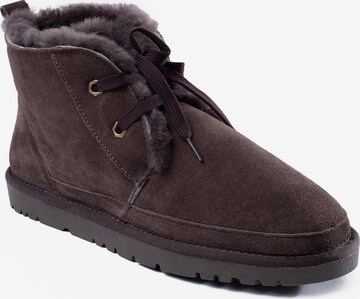 Gooce Lace-up boots 'Condor' in Brown