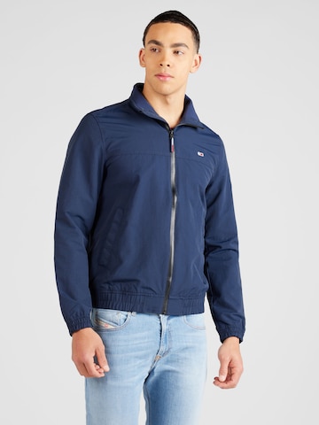 Tommy Jeans Tussenjas in Blauw: voorkant