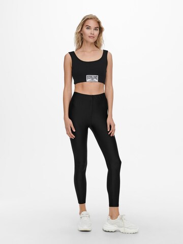 ONLY Skinny Leggings 'Lina' in Schwarz