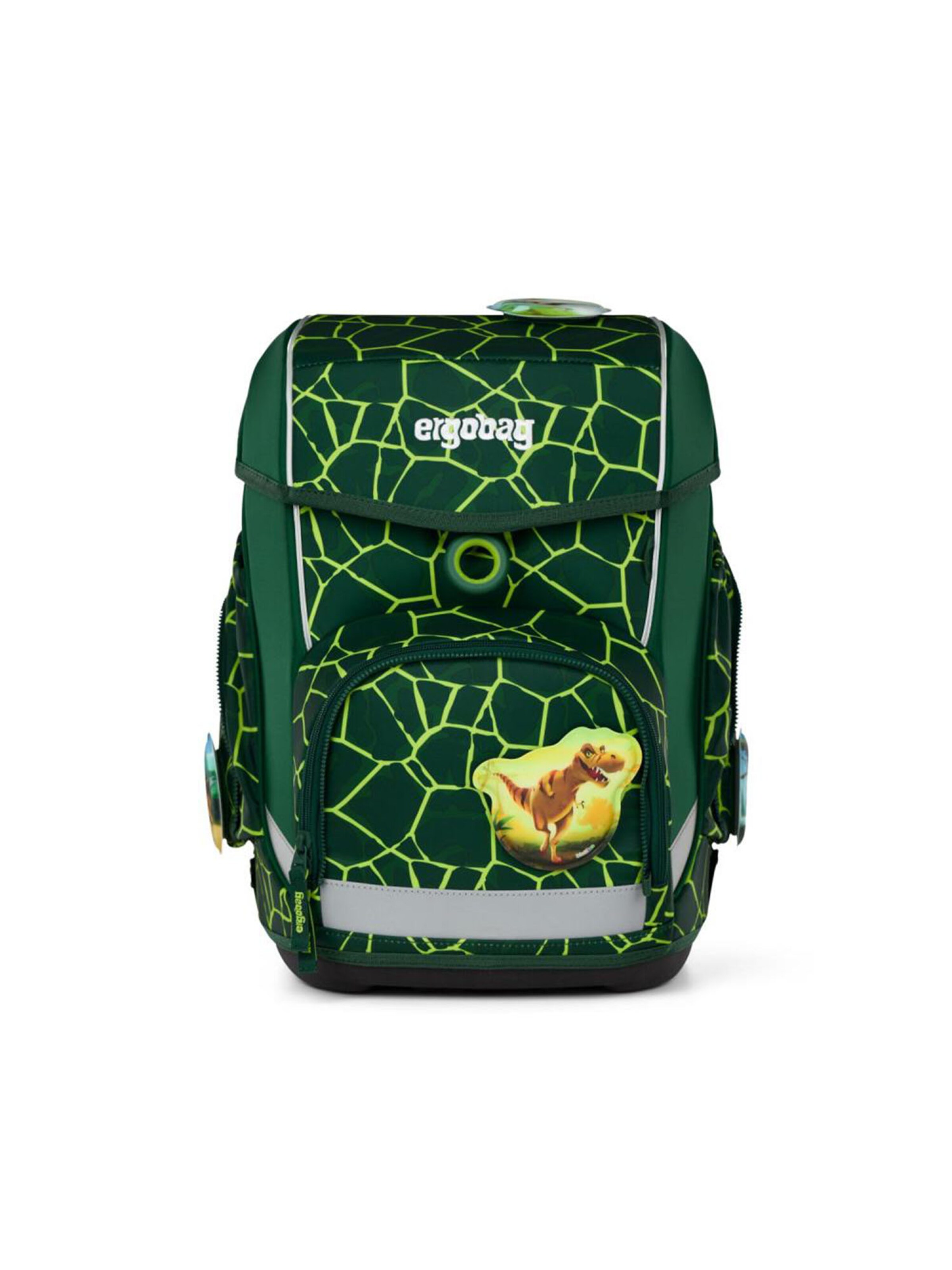 ergobag Rucksack 'Cubo Set 5 tlg'‌‌‌‌‌‌‌‌‌ in Grün