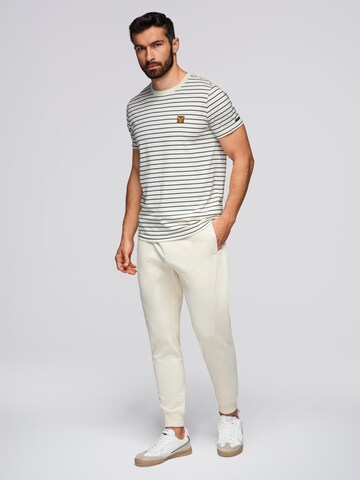 Ombre Tapered Broek in Beige