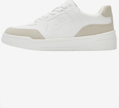 Pull&Bear Matalavartiset tennarit värissä tummabeige / valkoinen, Tuotenäkymä