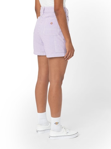 DICKIES Normalny krój Spodnie 'Hickory' w kolorze fioletowy