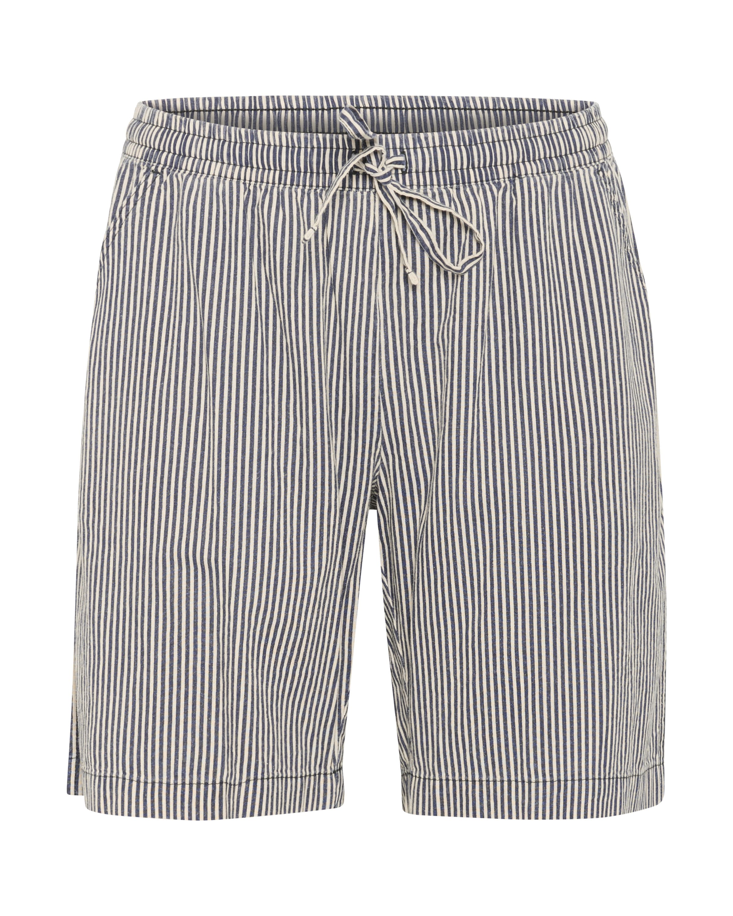 KAFFE CURVE Loosefit Broek &#x27;Nana&#x27; in Blauw: voorkant